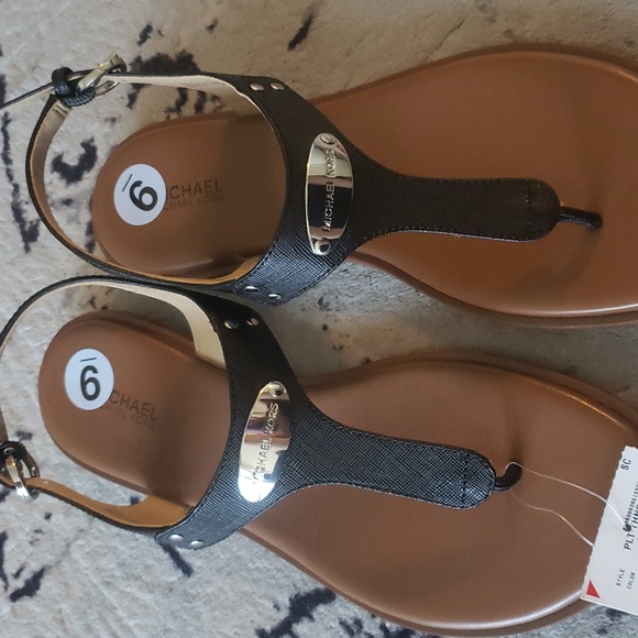 Michael kors plate  sandal leather - Picture 5 of 5